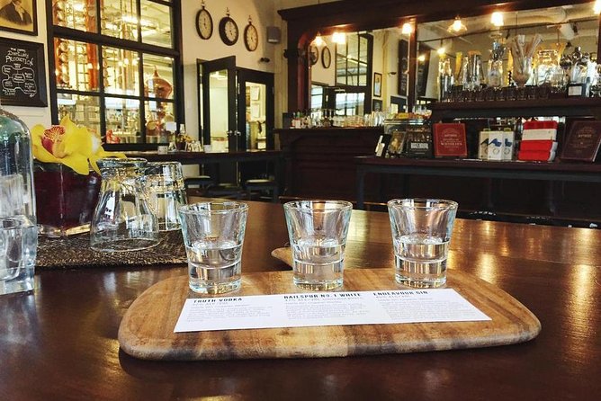 Vancouver Distillery Private Tour and Tasting - Sampling Strong Spirits
