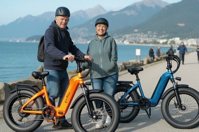 Vancouver E-Bike Rentals - Premium Seawall Bike Path Location - The Value for Your Money