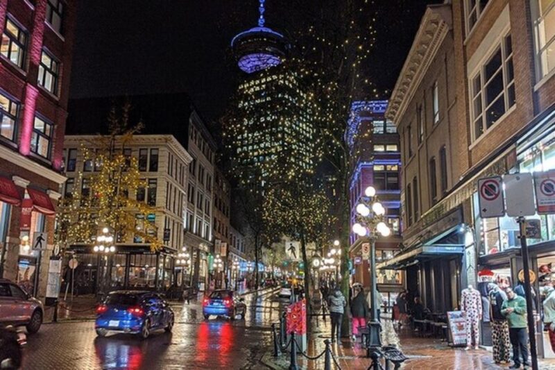 Vancouver Evening 4 Hours Tour With Night Life Attractions - Transportation and Accessibility