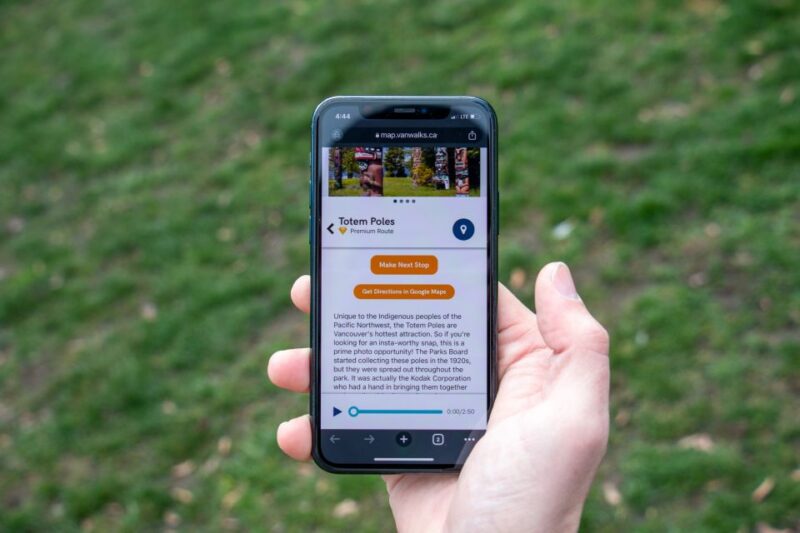 Vancouver: Self-Guided Smartphone Tour of Stanley Park - Tour Highlights
