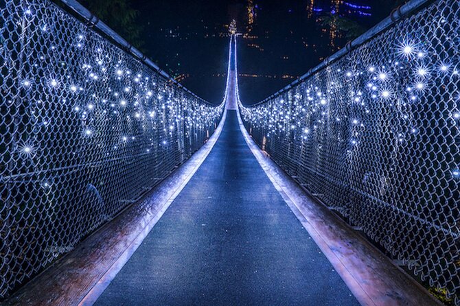 Vancouver Small Group Night Tour W/Capilano + Grouse Mtn Dinner - Transportation and Pick-up