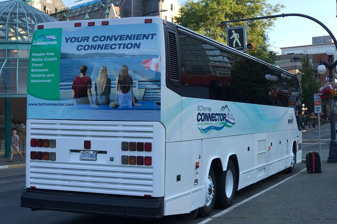 Vancouver to Victoria - Vancouver Cruise Terminal Pickup - Coach Bus Transfer - Pickup and Drop-off Locations