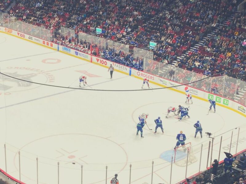 Vancouver: Vancouver Canucks Ice Hockey Game Ticket - Seating and Availability