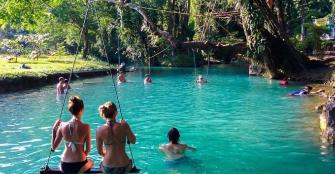 Vang Vieng: Blue Lagoon and Countryside Bike Tour With Lunch - Frequently Asked Questions