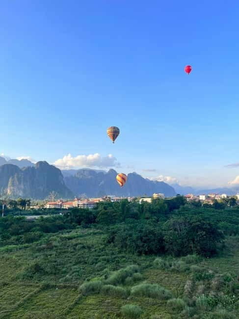 Vang Vieng: Hot Air Balloon Ride with City Hotel Pickup - What to Expect During Your Flight