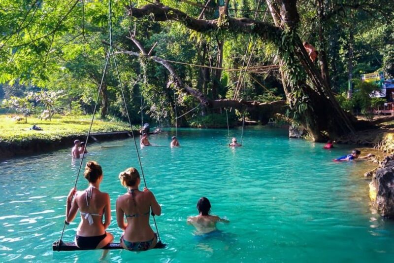 Vang Vieng: Kayaking & Cave Tubing With Zip Line/Blue Lagoon - Itinerary Details