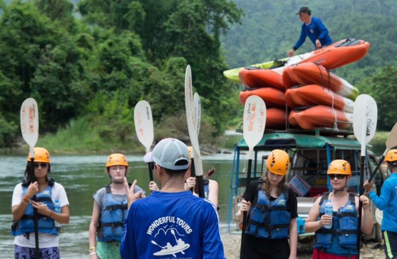 Vang Vieng: Tham Nangfar and Tham Nam Day Tour With Kayaking - Key Points