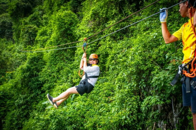 Vang Vieng: Zipline, Cave Tube, Trek, Kayak and Blue Lagoon - An Overview of the Experience