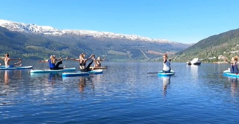 Vangsvatnet Lake: SUP Yoga Class With Ylva - Key Points