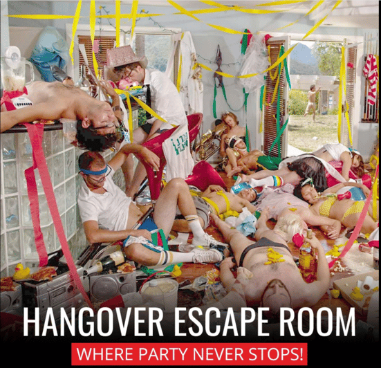 Vanse: Hangover - Escape Room Experience - Race Against the Clock