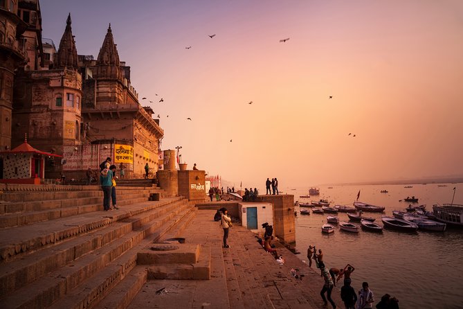 Varanasi Boat Ride and Ancient Temples Day Tour With Breakfast - Assi Ghat