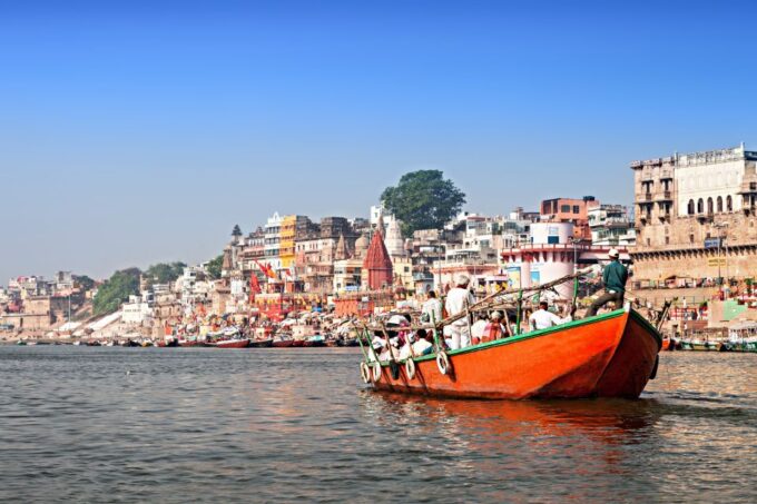 Varansi: Day Tour to Sarnath With Boating and Ganga Aarti - Ganges River Boat Ride