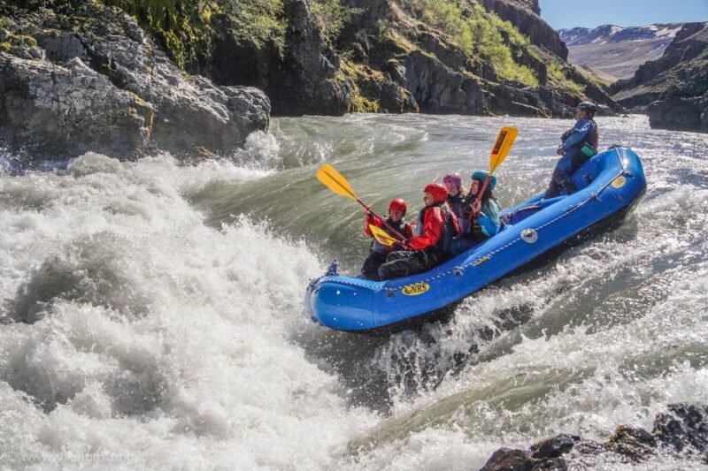 Varmahlíð: East Glacial River Whitewater Rafting - Itinerary Details