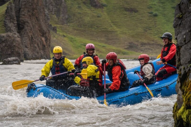 Varmahlíð: Guided Family Rafting Trip - Itinerary