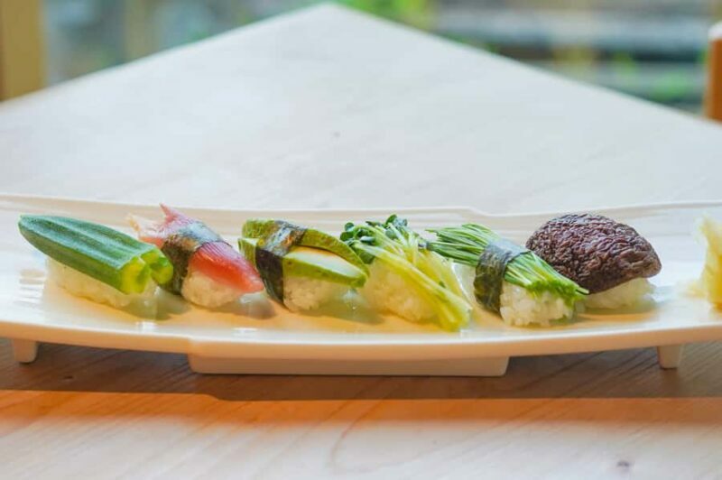 Vegan Friendly Sushi & Okonomiyaki Shibuya Night Foodie tour - Key Points