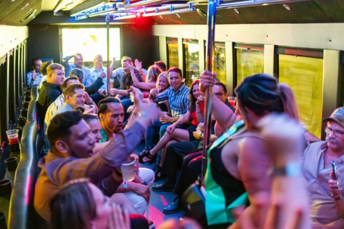 Vegas: 4-Hour Club Crawl With Party Bus Experience - Meeting Point and Pickup
