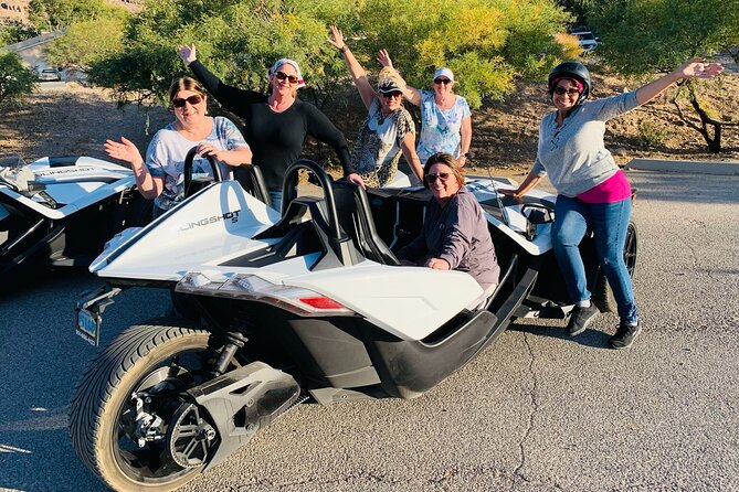 Vegas Strip and Red Rock Canyon Guided Trike or Slingshot Tour - Booking and Confirmation