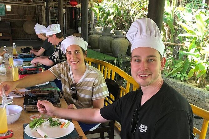 Vegetarian Cooking Class and Basket Boat Tour in Hoi An - Pickup and Drop-off Services