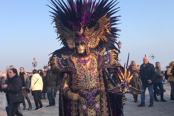 Venice Carnival Tour of Must-See Sites With Local Guide & Frittelle Tasting - Scenic Exploration of Venice