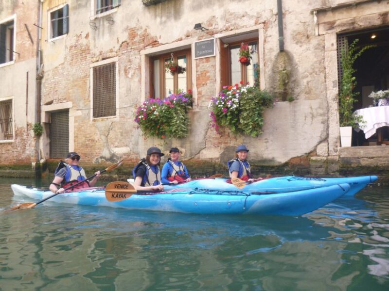 Venice: Hidden Canal Gems Kayak Tour With Certified Guide - Booking and Reservation
