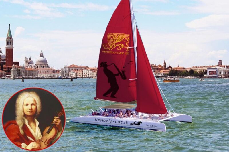 Venice: Lagoon Catamaran Tour With Classical Music & Drinks - Onboard Amenities