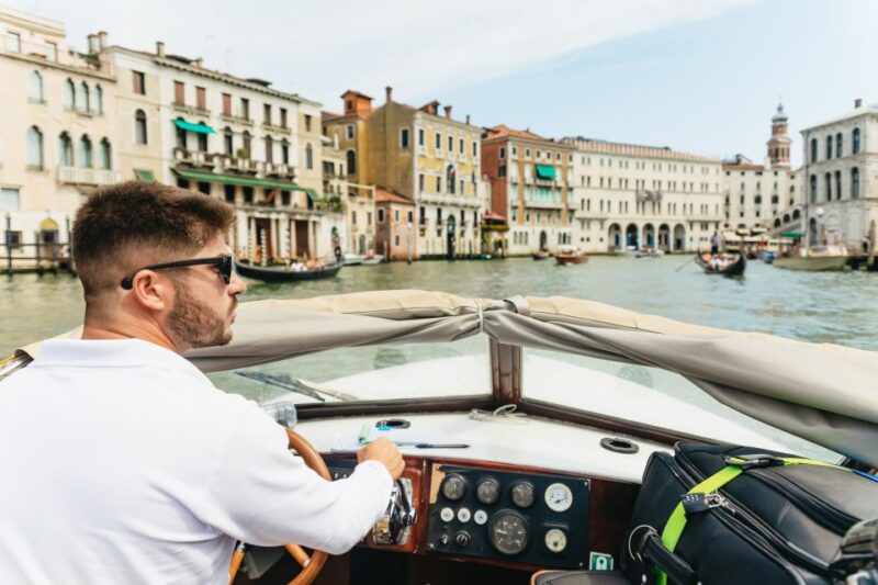 Venice: Marco Polo Airport Water Taxi Transfer - Key Points