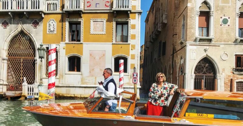 Venice: Private Transfer From Train Station by Water Taxi - Key Points