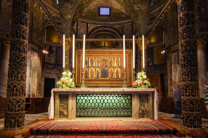 Venice: St Marks Basilica After-Hours Tour With Optional Doges Palace - Admiring the Pala Doro