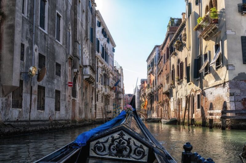 Venice: St. Marks Basilica, Doge Palace, and Gondola Ride - Accessibility and Restrictions