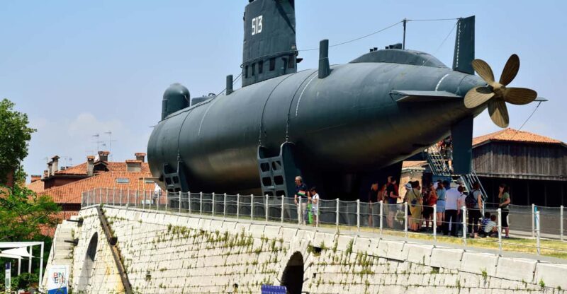 Venice, Submarine Enrico Dandolo and Naval History Museum - Overview of the Enrico Dandolo Submarine Tour