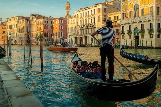 Venice: Sunset Gondola Ride & Guided Walking Tour - Accessibility and Transportation