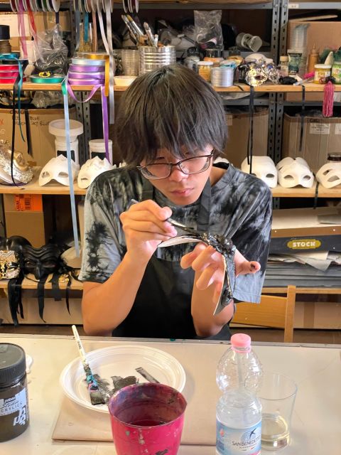 Venice: Venetian Masks Workshop - Choosing Paper-Mache Designs