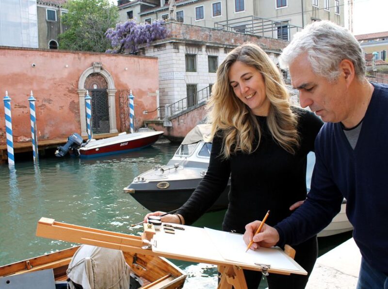 Venice: Watercolor Painting Class With a Famous Artist - Key Points