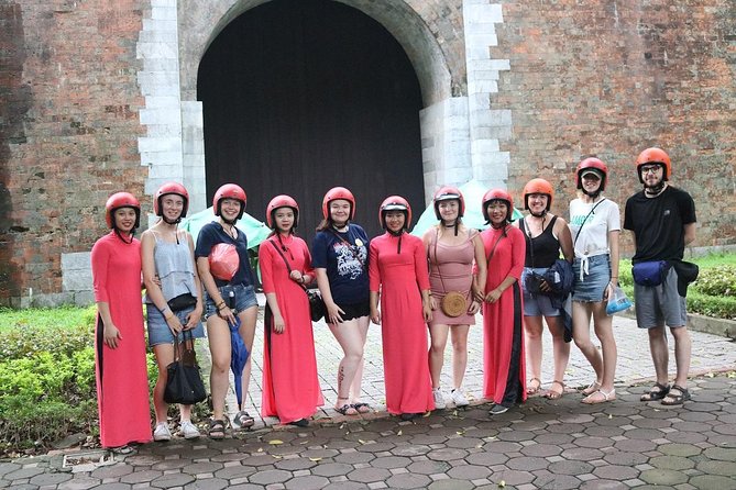 Vespa City Tour + Train Street Female Ao Dai Riders 4,5 Hours - Convenient Round-Trip Transfers