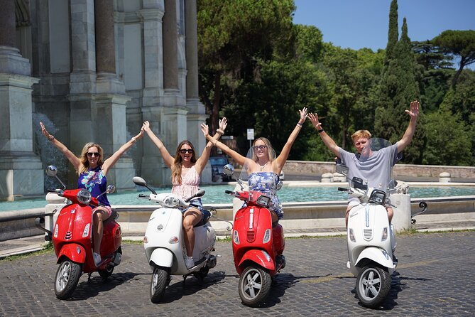 Vespa Scooter Tour in Rome With Professional Photographer - Quick Points
