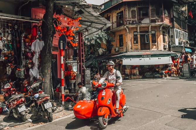 Vespa Sidecar Sightseeing and Cuisine Tour in Hanoi - Highlights of the Experience