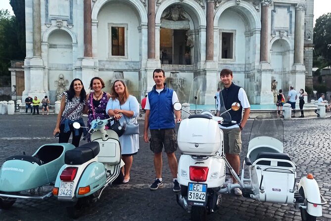 Vespa Sidecar Tour at Day/Night - Cancellation Policy