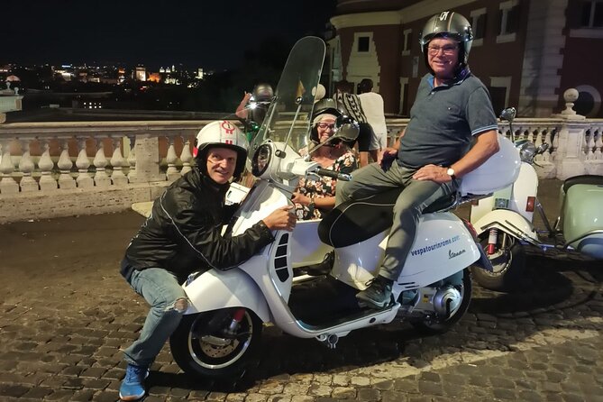 Vespa Tour By Night - Gelato and Coffee Breaks