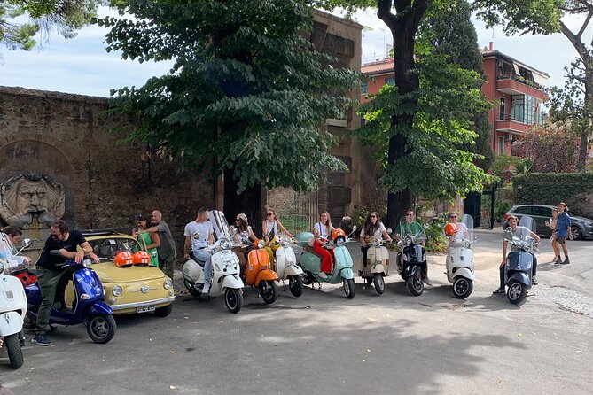 Vespa Tour in Rome Driven by Us With Optional Pick up - Inclusions and Additional Options