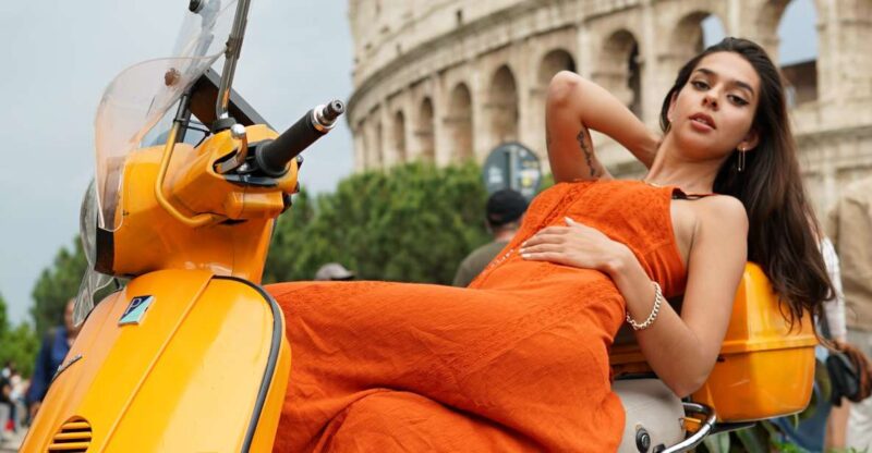 Vespa Tour in Rome & Professional Photoshoot - Photography Services
