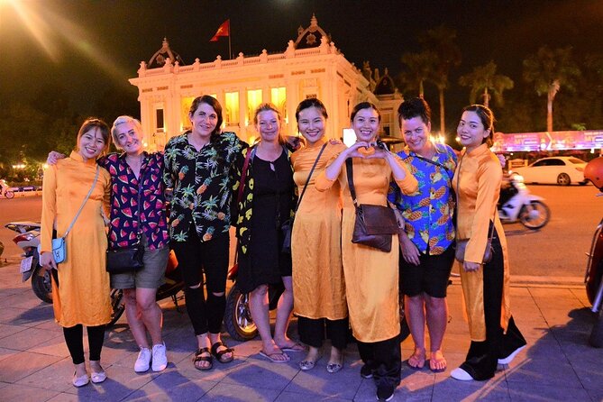 Vespa Tour Led By Women - Hanoi By Night Vespa Food Tours - Safety Considerations
