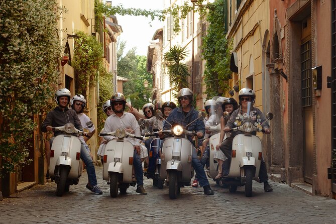 Vespa Tour With Driver Rome by Night 3 Hours - Exploring Rome by Night