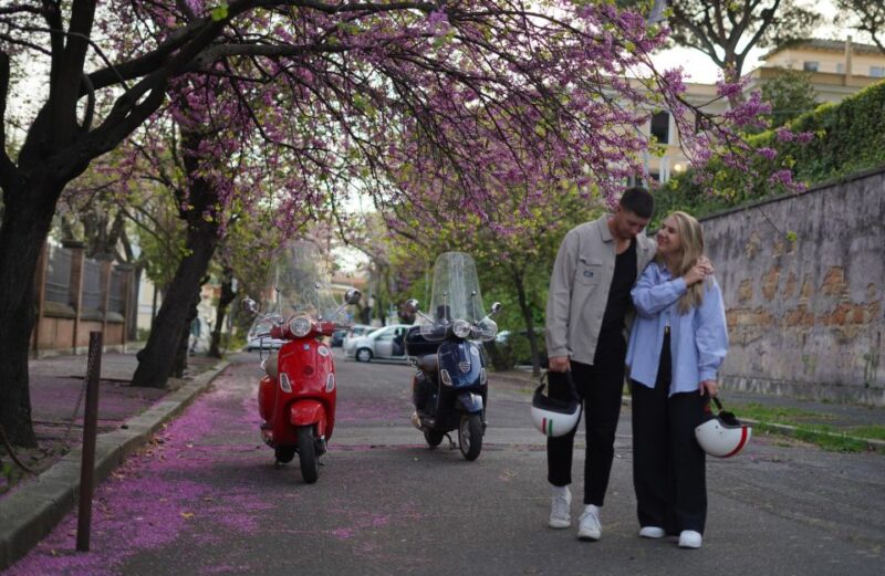 Vespa - Wine and Photo Tour in Rome - Itinerary Highlights