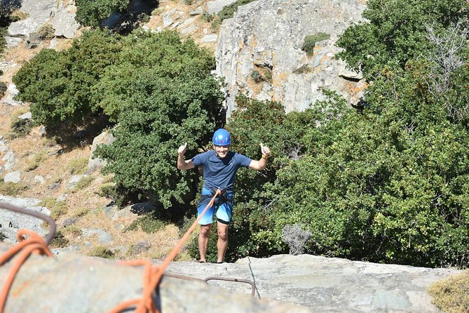 Via Ferrata in the Biggest Waterfall of the Cyclades - Captivating Wildlife Observations Along the Way