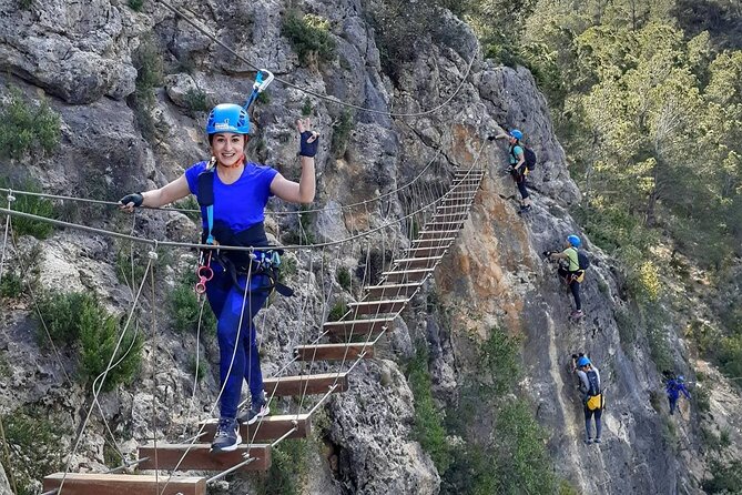 Via Ferrata of Fuente De Godalla in Enguera - Meeting Point and Pickup