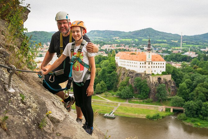 Via Ferrata Shepherd Wall Bohemian Switzerland Guided - Navigating the Via Ferrata Paths
