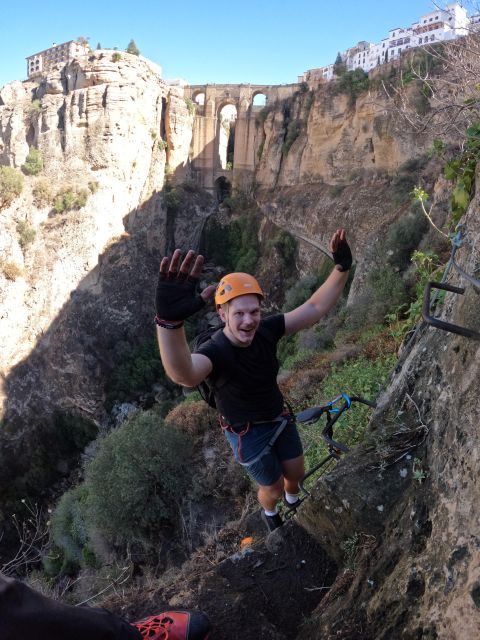 Via Ferrata Tajo De Ronda With Transfer From Costa Del Sol - Duration and Difficulty Level