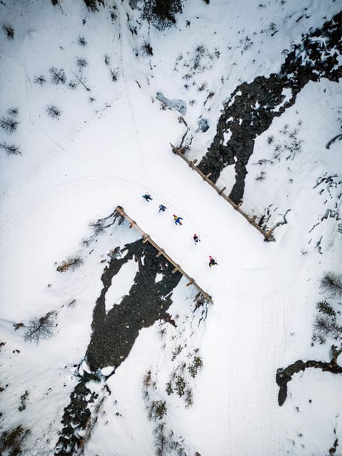 Vialattea: Snowshoeing in the Snowy Forest - Visiting Black Lake