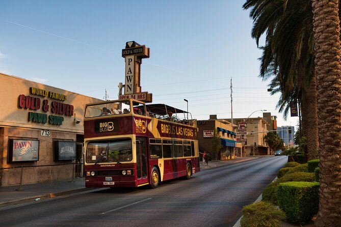 Viator Exclusive: Las Vegas Late Night Tour by Open-top Bus - Inclusions and Exclusions
