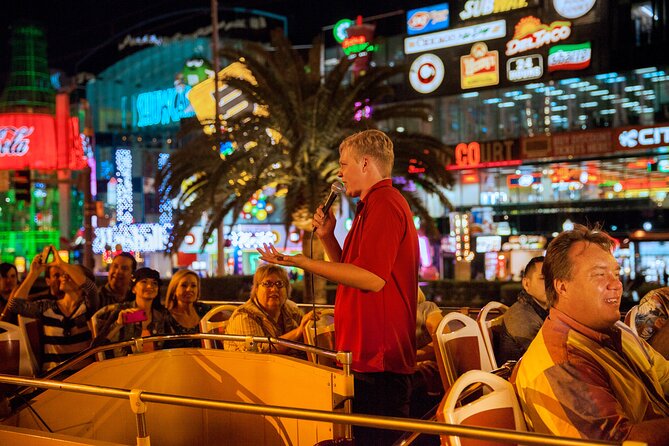Viator Exclusive: Las Vegas Late Night Tour by Open-top Bus - Group Size and Capacity
